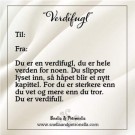 VERDIFUGL PUDDERROSA DYPPET I SØLV thumbnail