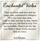 ENCHANTED VIOLAS ØRESTIKK thumbnail
